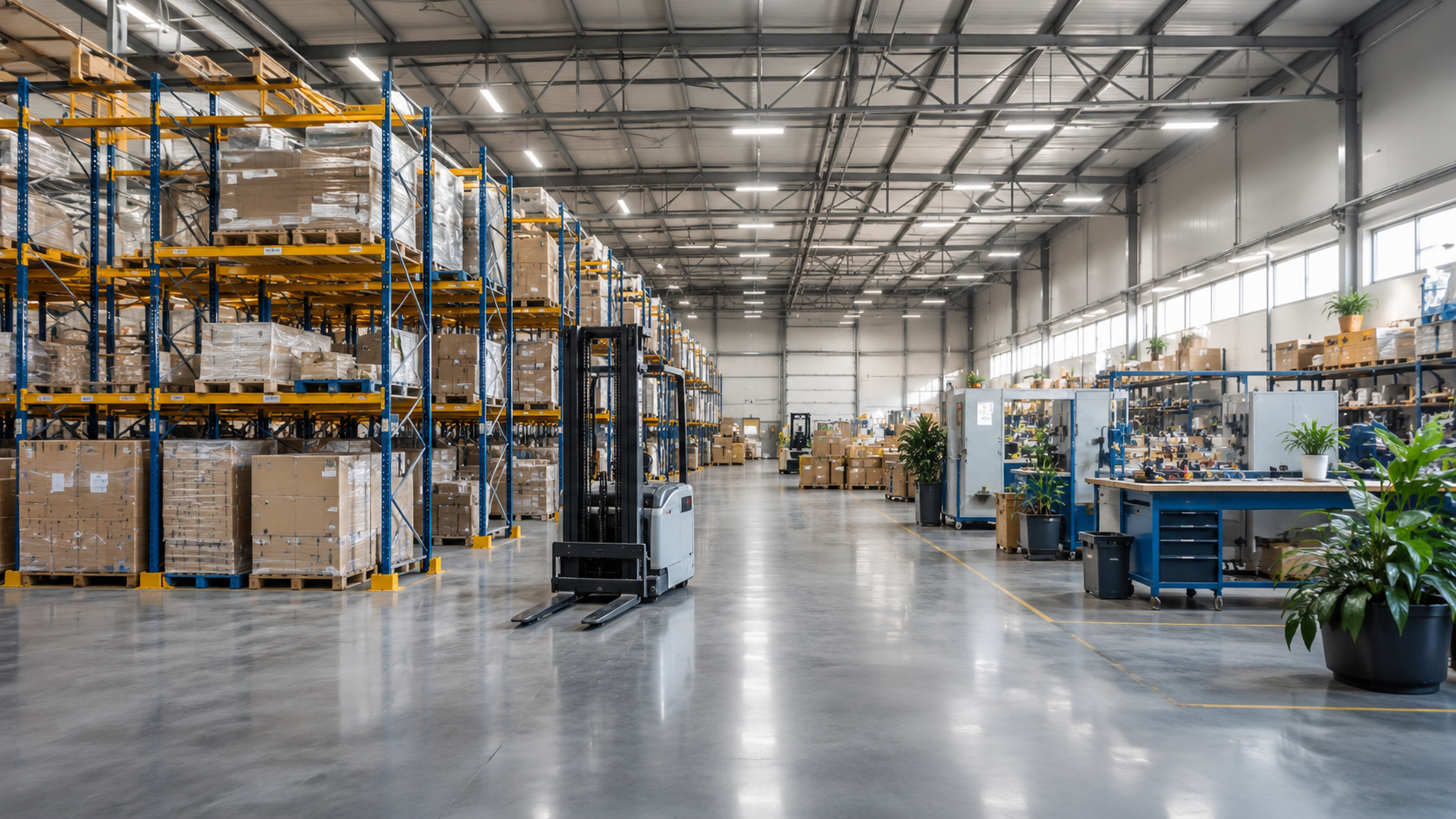 Industrial warehouse